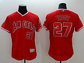 Los Angeles Angels of Anaheim #27 Mike Trout Red 2016 Flexbase Authentic Collection Stitched Jersey,baseball caps,new era cap wholesale,wholesale hats